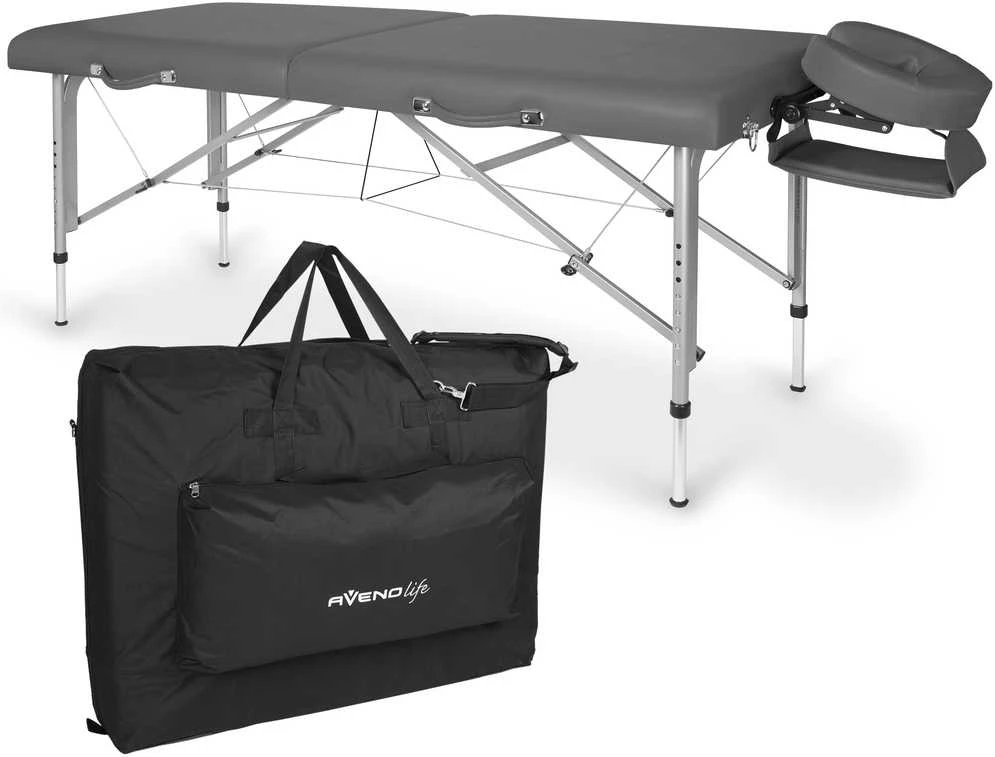 Aveno Life Sulankstomas masažo stalas AvenoLife Altus 2 Charcoal 70 (Standard Line)