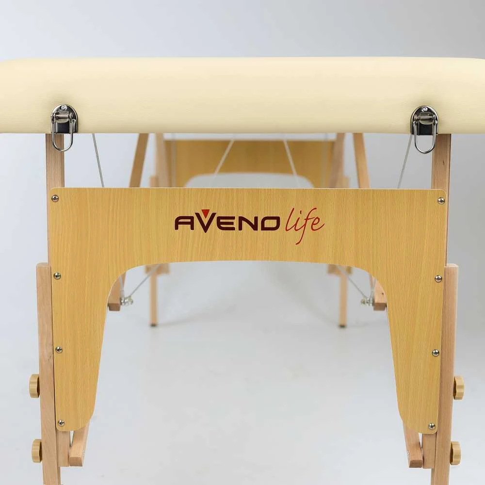 Aveno Life Sulankstomas masažo stalas AvenoLife Sofia Light 2 rusvai gelsvas (Economy Line)