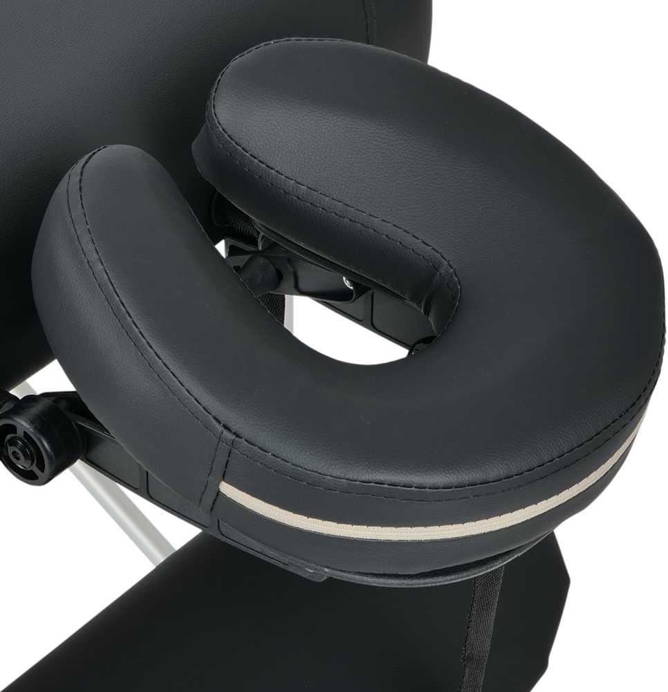 Sulankstomas masažo stalas Aveno Life Estetic Dark Comfy Base juodas