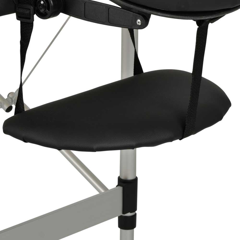 Sulankstomas masažo stalas Aveno Life Estetic Dark Comfy Base juodas