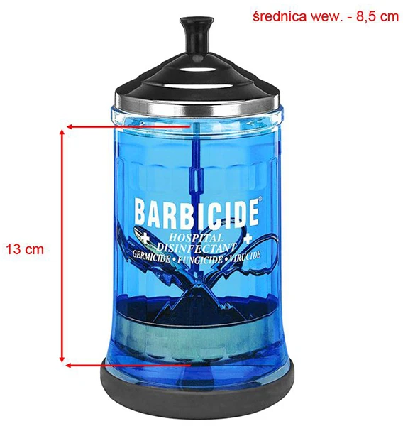 Activeshop Stiklinis indas dezinfekcijai Barbicidas, 750 ml