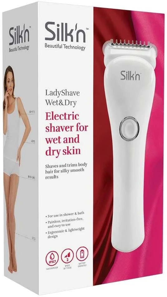 Barzdaskutė Elektrinis skustuvas Silk'n LadyShave Wet&Dry