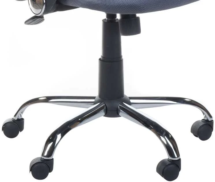 Beauty System Biuro kėdė ant ratukų OFFICE CHAIR BASIC DARKGREY