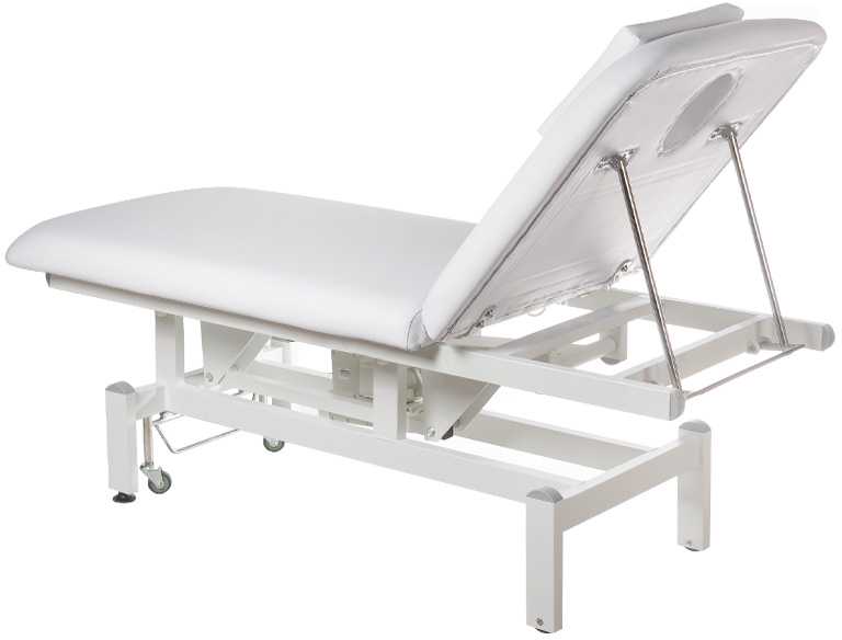 Beauty System Elektrinis kosmetologinis stalas ELECTRIC PROFESSIONAL MEDICAL BED 1 MOTOR Baltas
