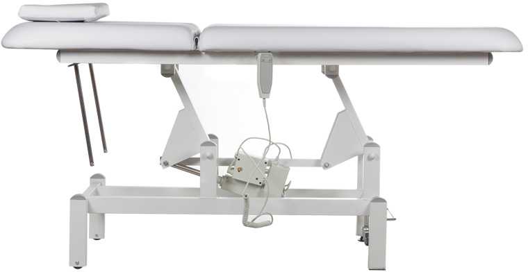 Beauty System Elektrinis kosmetologinis stalas ELECTRIC PROFESSIONAL MEDICAL BED 1 MOTOR Baltas