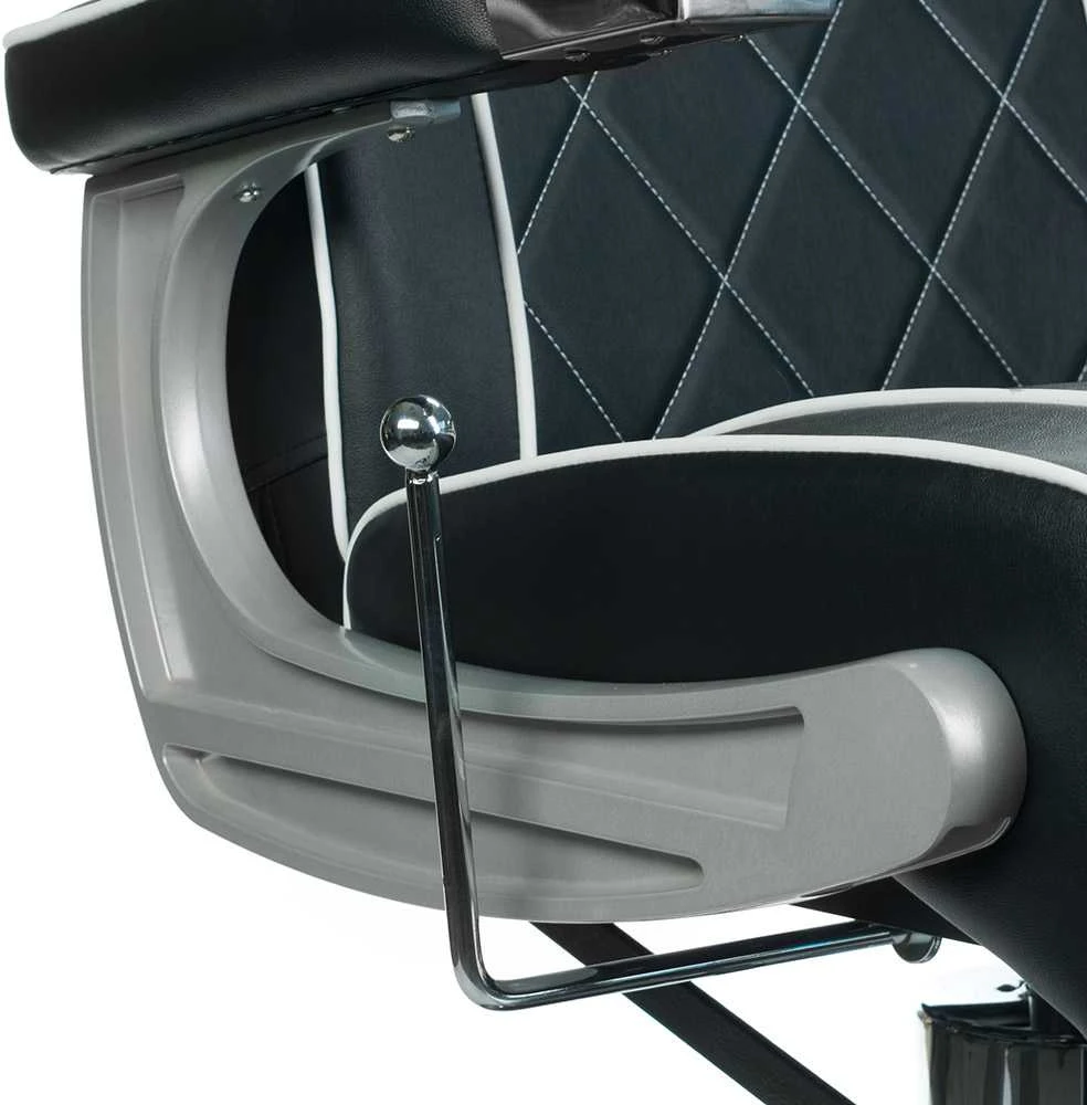 Beauty System Kirpyklos kėdė Odys BH-31825M Barber Chair Dark Juodas