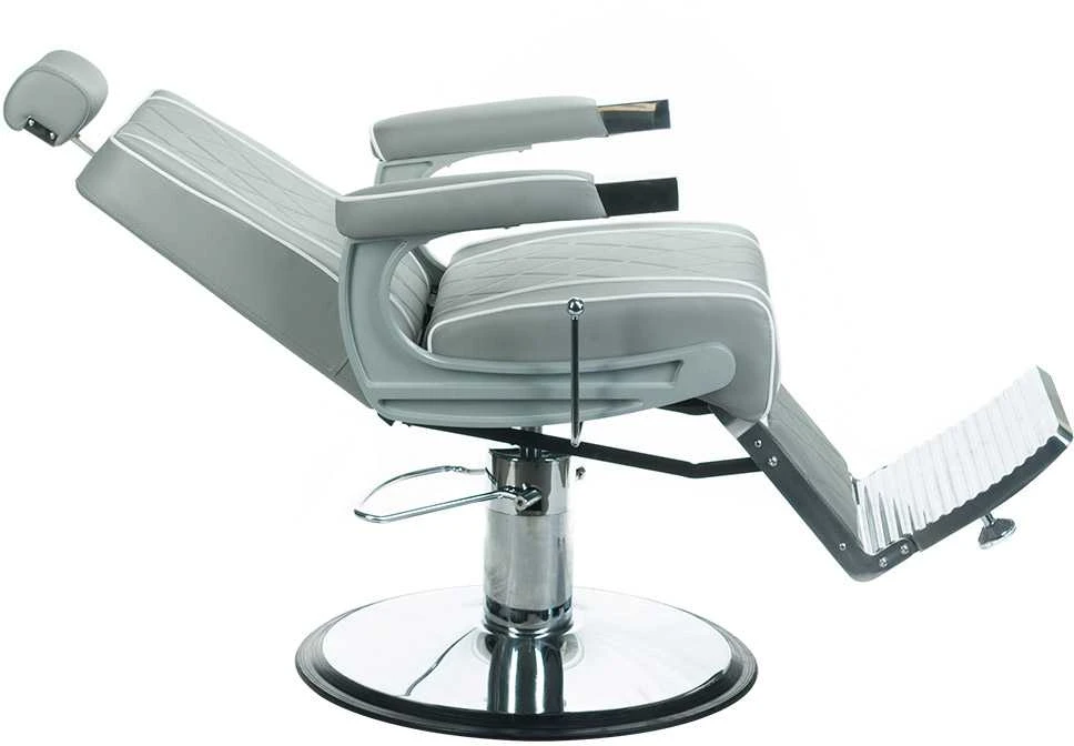 Beauty System Kirpyklos kėdė Odys BH-31825M Barber Chair Light Pilkas