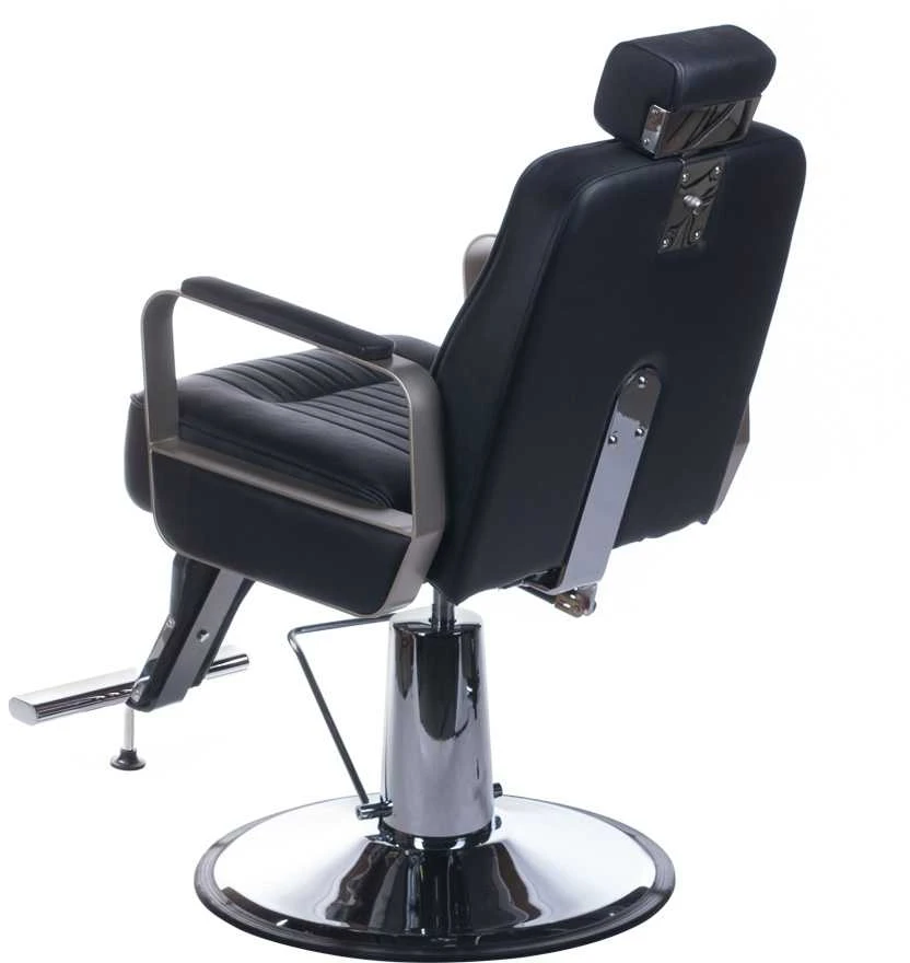 Beauty System Kirpyklos kėdė PROFESSIONAL BARBER CHAIR HOMER Juodas