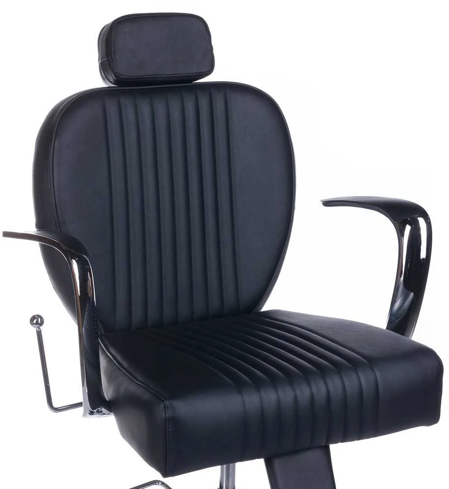 Beauty System Kirpyklos kėdė PROFESSIONAL BARBER CHAIR OLAF Juodas