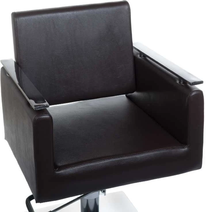 Beauty System Kirpyklos kėdė PROFESSIONAL HAIRDRESSING CHAIR MILO ANKARA BROWN