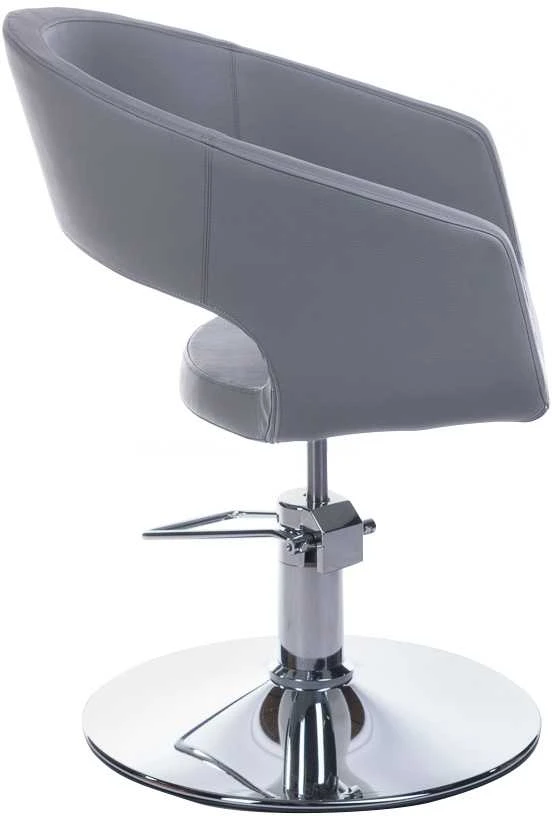 Beauty System Kirpyklos kėdė PROFESSIONAL HAIRDRESSING CHAIR PAOLO LIGHT Pilkas