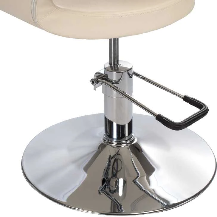 Beauty System Kirpyklos kėdė PROFESSIONAL HAIRDRESSING CHAIR PAOLO CREAM