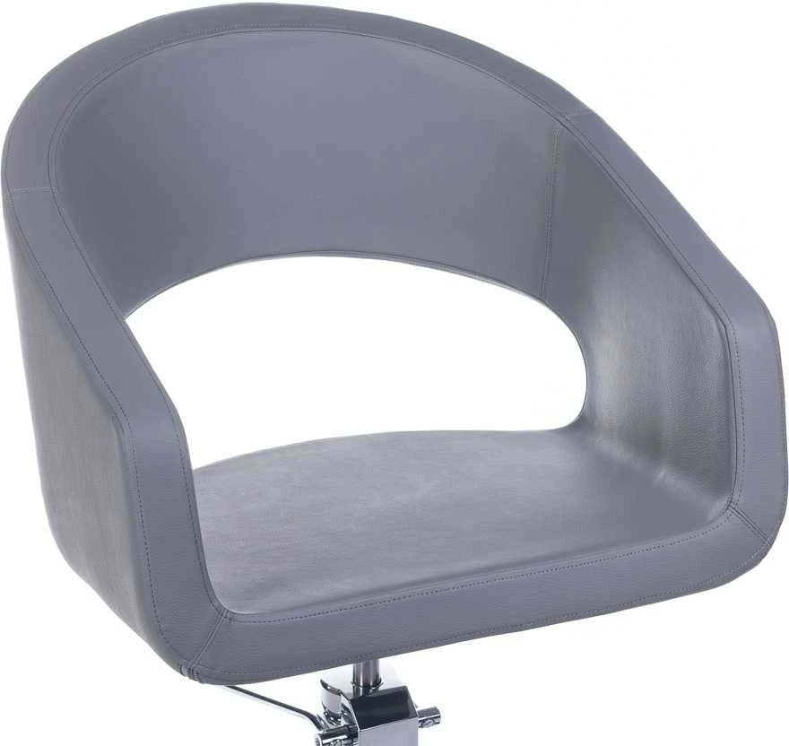 Beauty System Kirpyklos kėdė PROFESSIONAL HAIRDRESSING CHAIR PAOLO LIGHT Pilkas