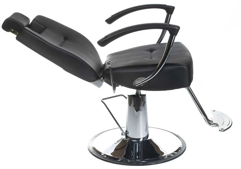 Beauty System Kirpyklos kėdė PROFESSIONAL BARBER CHAIR HEKTOR BRUSSEL Juodas