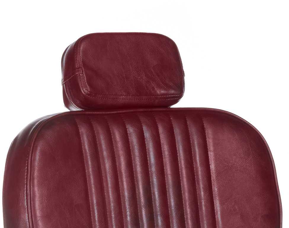 Beauty System Kirpyklos kėdė PROFESSIONAL BARBER CHAIR OLAF CHERRY