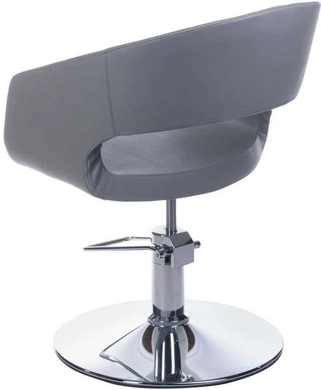 Beauty System Kirpyklos kėdė PROFESSIONAL HAIRDRESSING CHAIR PAOLO LIGHT Pilkas