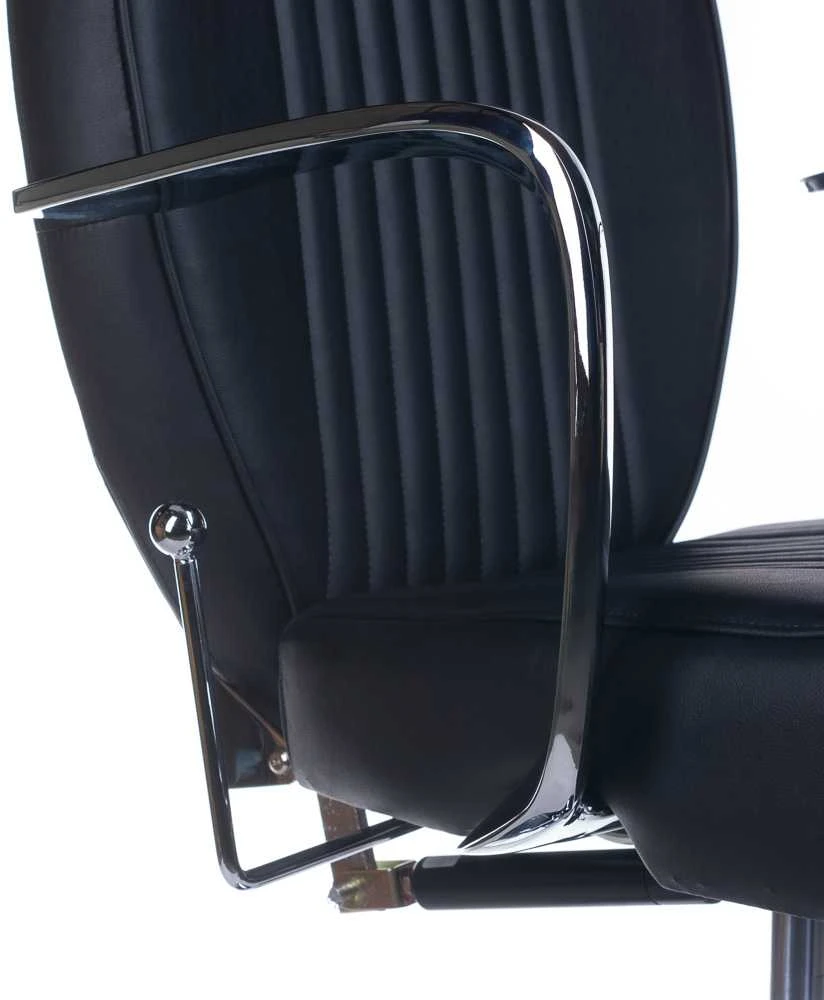 Beauty System Kirpyklos kėdė PROFESSIONAL BARBER CHAIR OLAF Juodas