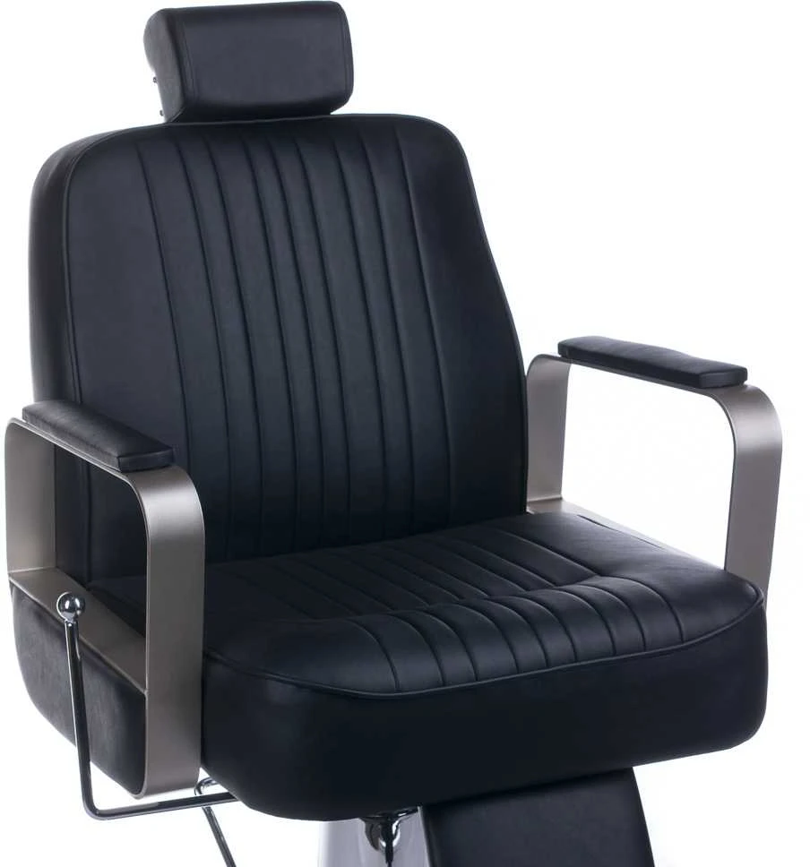 Beauty System Kirpyklos kėdė PROFESSIONAL BARBER CHAIR HOMER Juodas