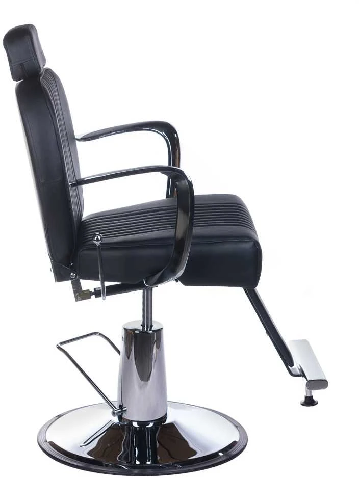 Beauty System Kirpyklos kėdė PROFESSIONAL BARBER CHAIR OLAF Juodas