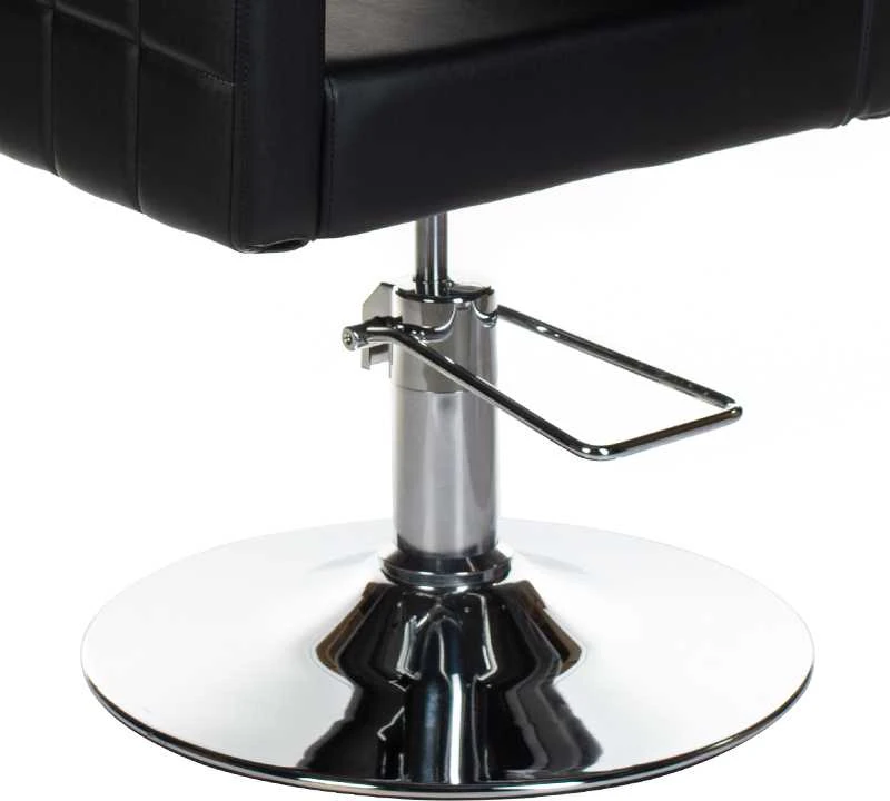 Beauty System Kirpyklos kėdė PROFESSIONAL HAIRDRESSING CHAIR ERNESTO ANKARA Juodas