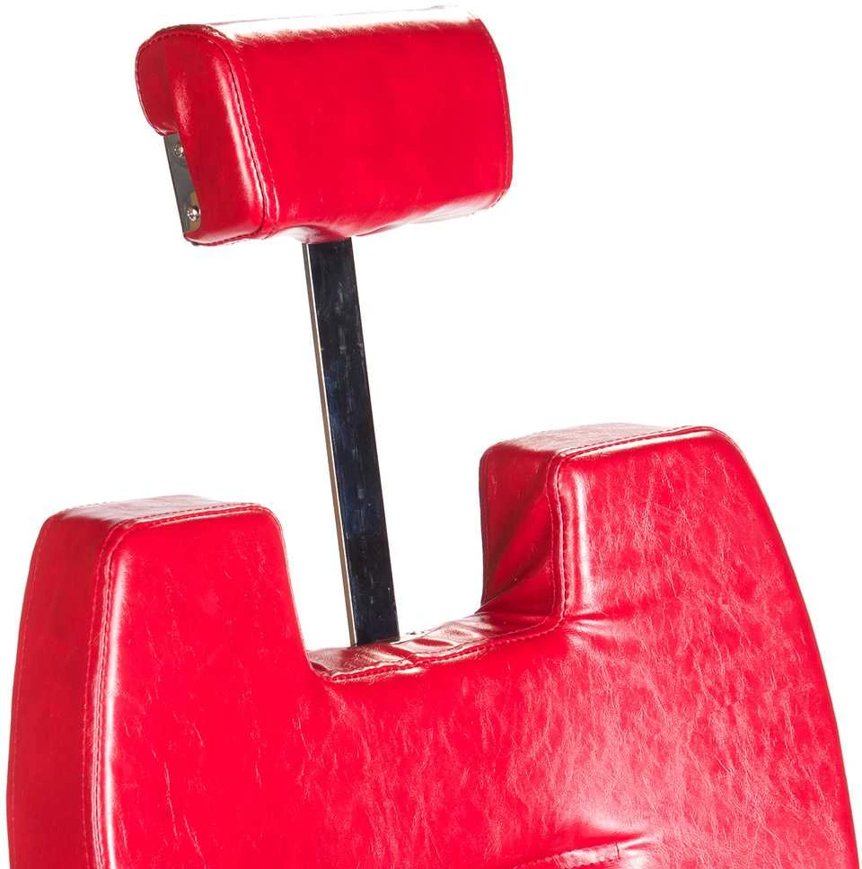 Beauty System Kirpyklos kėdė PROFESSIONAL BARBER CHAIR HEKTOR BRUSSEL Raudonas