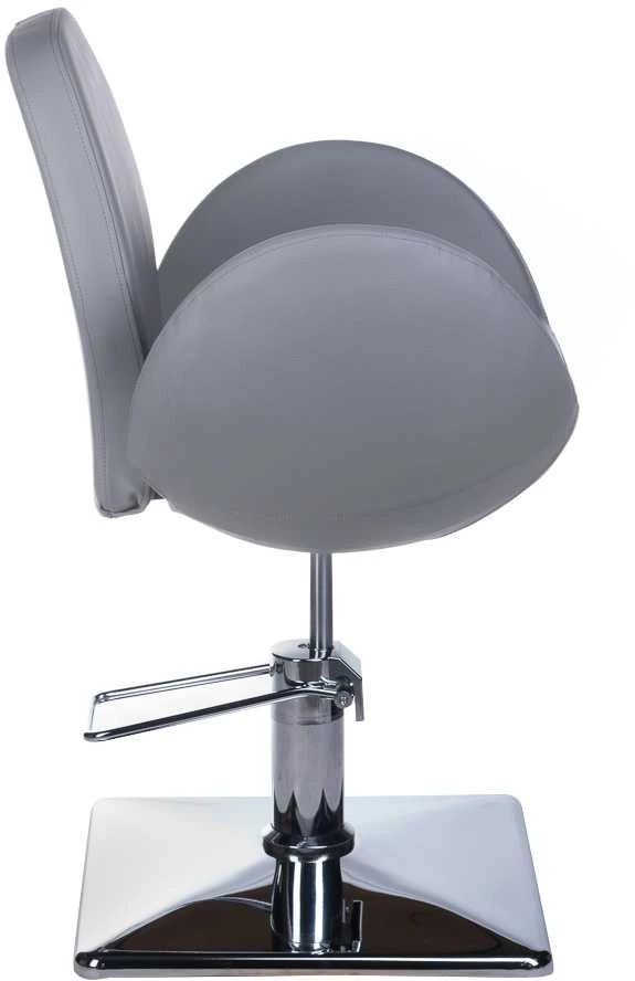 Beauty System Kirpyklos kėdė PROFESSIONAL HAIRDRESSING CHAIR ALTO AMSTERDAM Pilkas