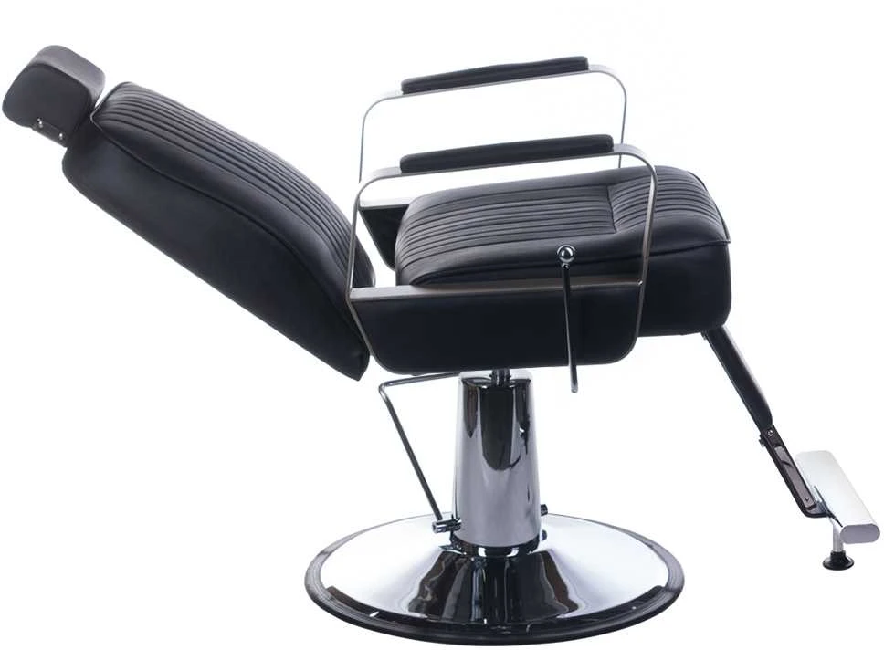 Beauty System Kirpyklos kėdė PROFESSIONAL BARBER CHAIR HOMER Juodas