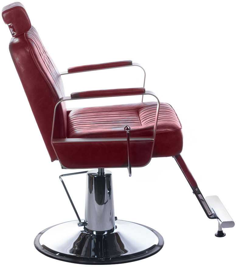 Beauty System Kirpyklos kėdė PROFESSIONAL BARBER CHAIR HOMER CHERRY