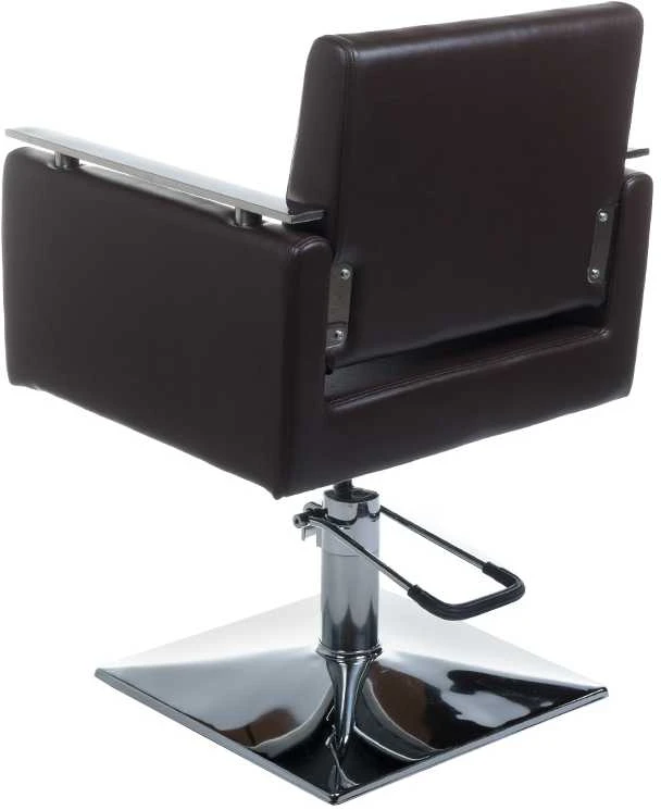Beauty System Kirpyklos kėdė PROFESSIONAL HAIRDRESSING CHAIR MILO ANKARA BROWN