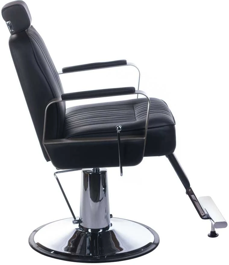 Beauty System Kirpyklos kėdė PROFESSIONAL BARBER CHAIR HOMER Juodas