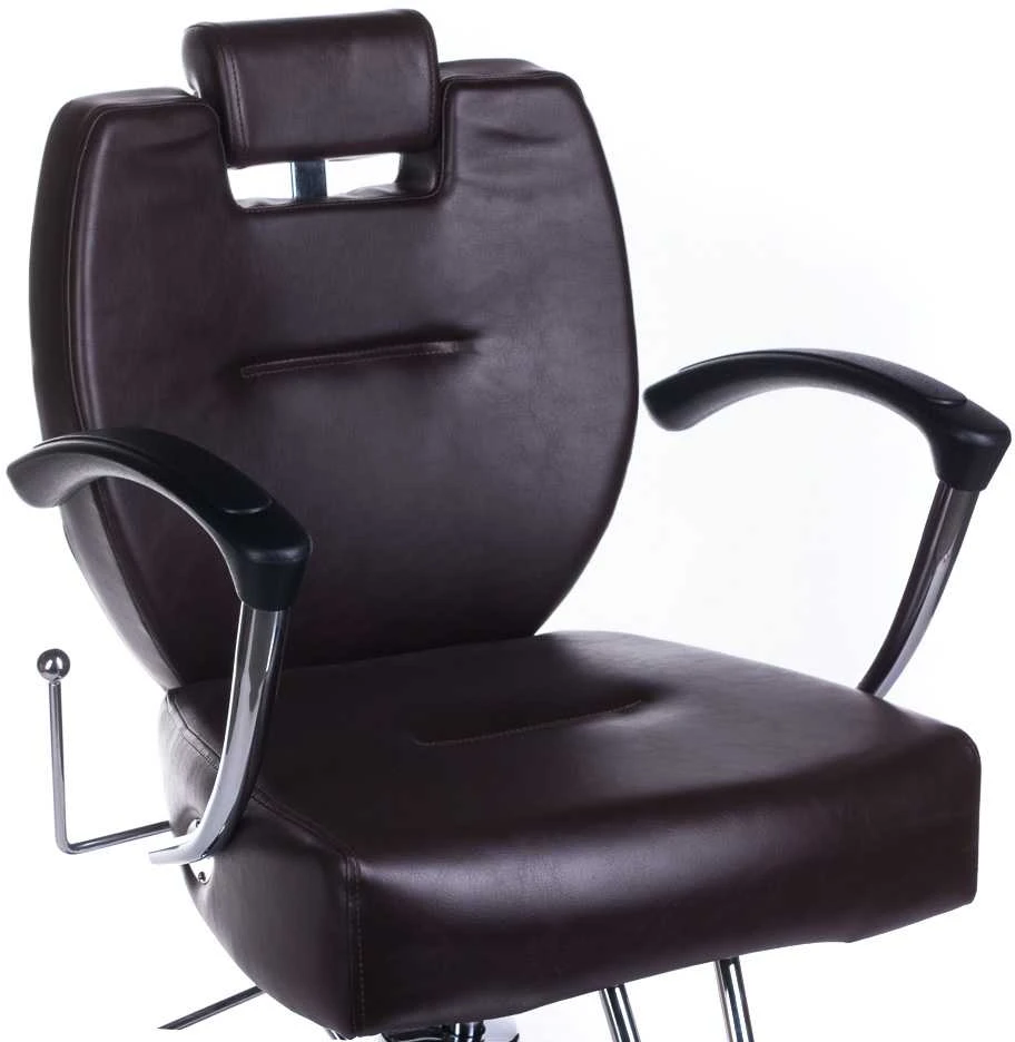 Beauty System Kirpyklos kėdė PROFESSIONAL BARBER CHAIR HEKTOR BRUSSEL BROWN