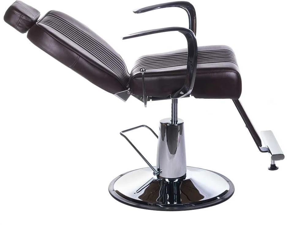 Beauty System Kirpyklos kėdė PROFESSIONAL BARBER CHAIR OLAF BROWN