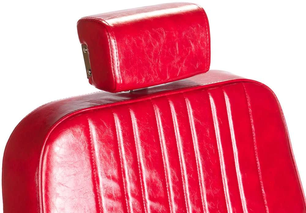 Beauty System Kirpyklos kėdė PROFESSIONAL BARBER CHAIR HOMER Raudonas