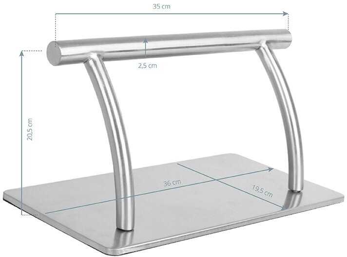 Beauty System Kirpyklos pakojis BD-07 35cm Chrome