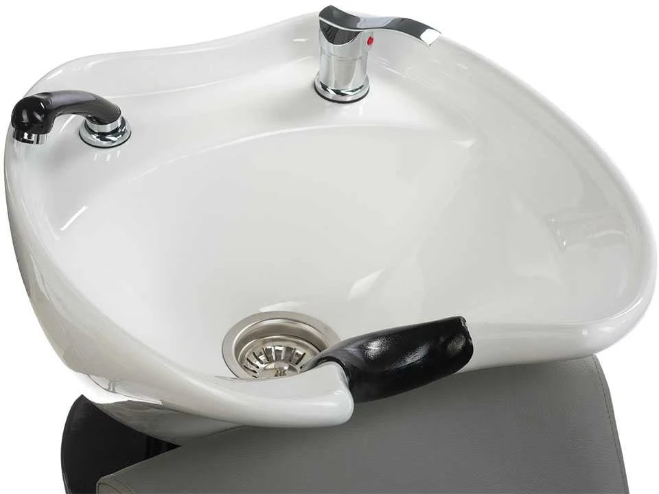Beauty System Kirpyklos plautuvė PROFESSIONAL HAIRWASHER VITO HELSINKI LIGHT Pilkas