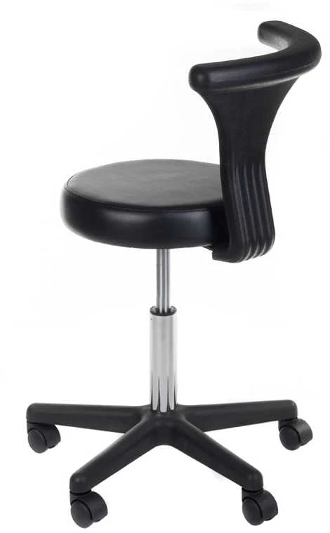 Beauty System Kosmetologinė meistro kėdutė COSMETIC BEAUTY STOOL CH049 Juodas