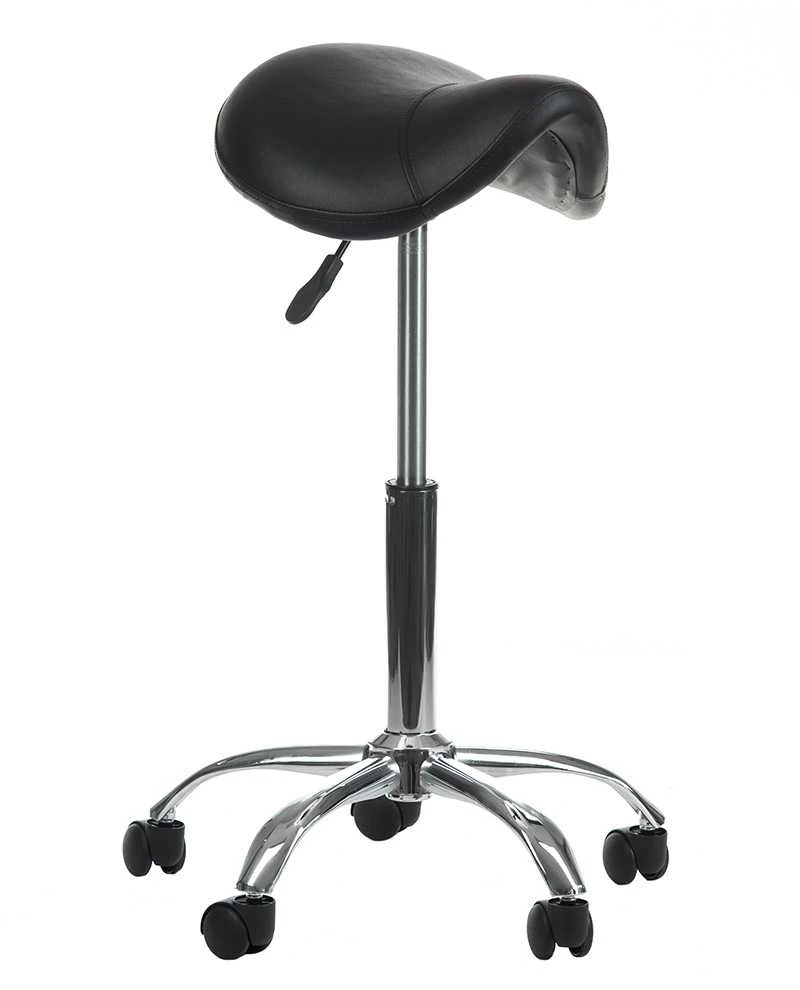 Beauty System Kosmetologinė meistro kėdutė COSMETIC BEAUTY STOOL SINGLE Juodas