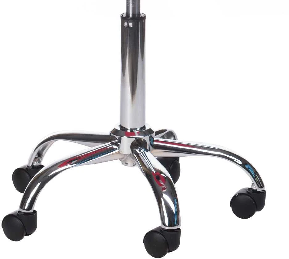 Beauty System Kosmetologinė meistro kėdutė COSMETIC BEAUTY STOOL PRACTIC SHAPE Raudonas