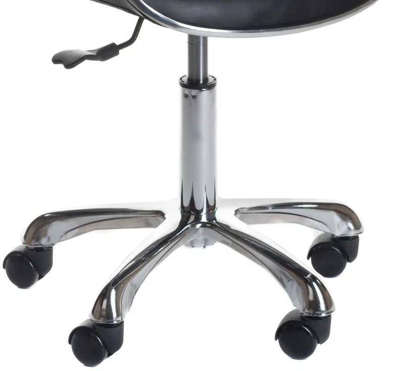 Beauty System Kosmetologinė meistro kėdutė COSMETIC BEAUTY STOOL PRACTIC PAR Juodas