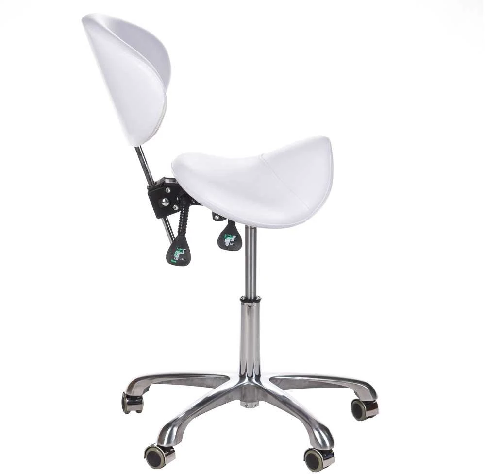 Beauty System Kosmetologinė meistro kėdutė COSMETIC BEAUTY STOOL Pilkas