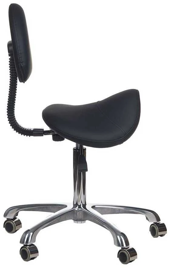 Beauty System Kosmetologinė meistro kėdutė BY-8373 Juodas