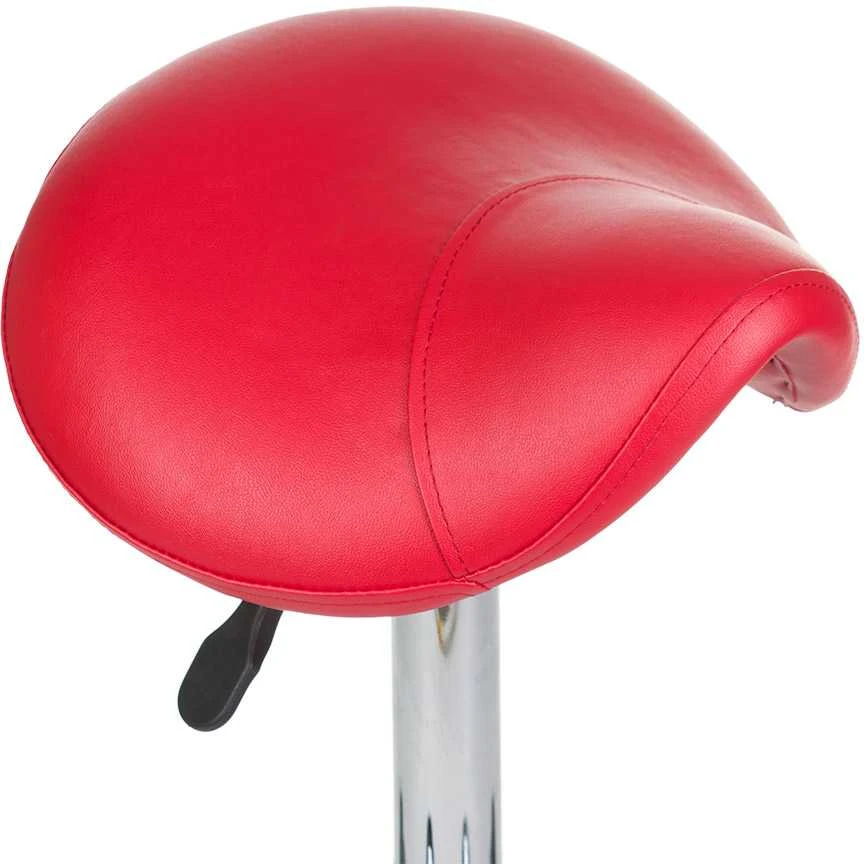 Beauty System Kosmetologinė meistro kėdutė COSMETIC BEAUTY STOOL SINGLE Raudonas