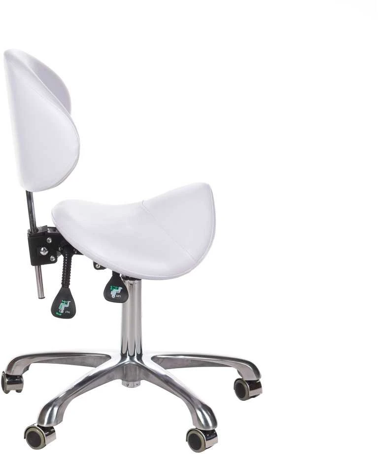 Beauty System Kosmetologinė meistro kėdutė COSMETIC BEAUTY STOOL Pilkas
