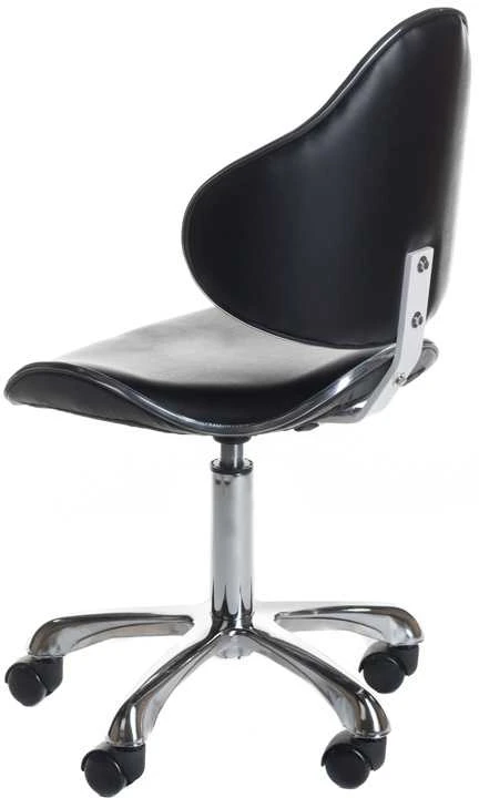 Beauty System Kosmetologinė meistro kėdutė COSMETIC BEAUTY STOOL PRACTIC PAR Juodas