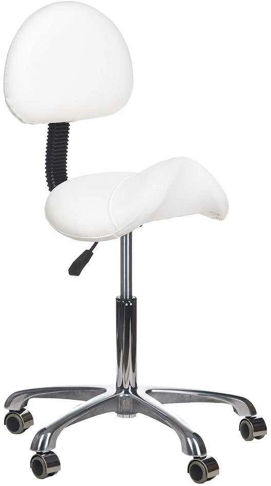 Beauty System Kosmetologinė meistro kėdutė BY-8373 Baltas