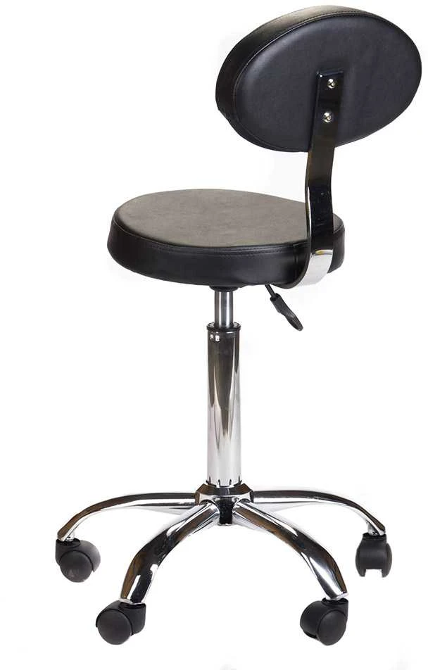 Beauty System Kosmetologinė meistro kėdutė COSMETIC BEAUTY STOOL PRACTIC Juodas