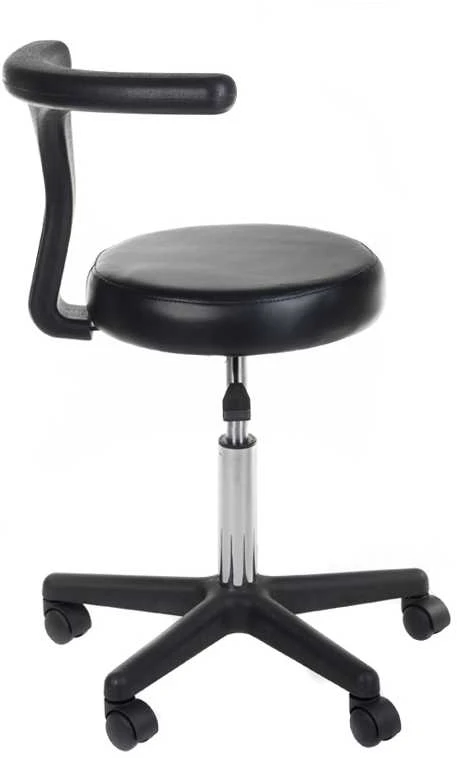 Beauty System Kosmetologinė meistro kėdutė COSMETIC BEAUTY STOOL CH049 Juodas