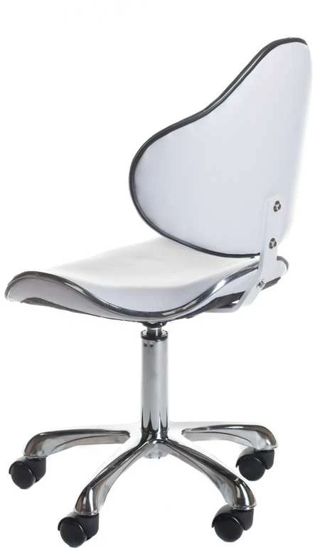 Beauty System Kosmetologinė meistro kėdutė COSMETIC BEAUTY STOOL PRACTIC PAR Baltas