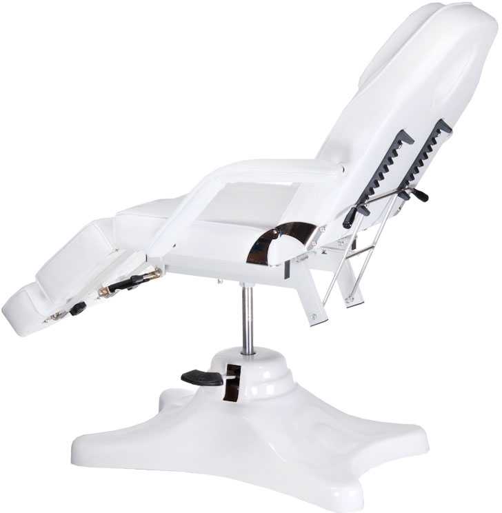 Beauty System Kosmetologinis krėslas 8243 PEDI HYDRAULIC Baltas