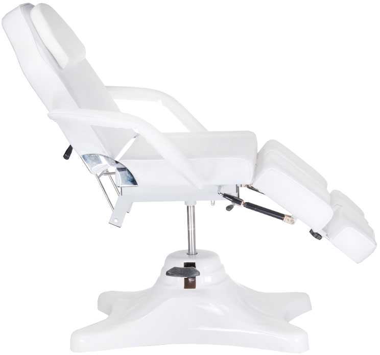 Beauty System Kosmetologinis krėslas 8243 PEDI HYDRAULIC Baltas